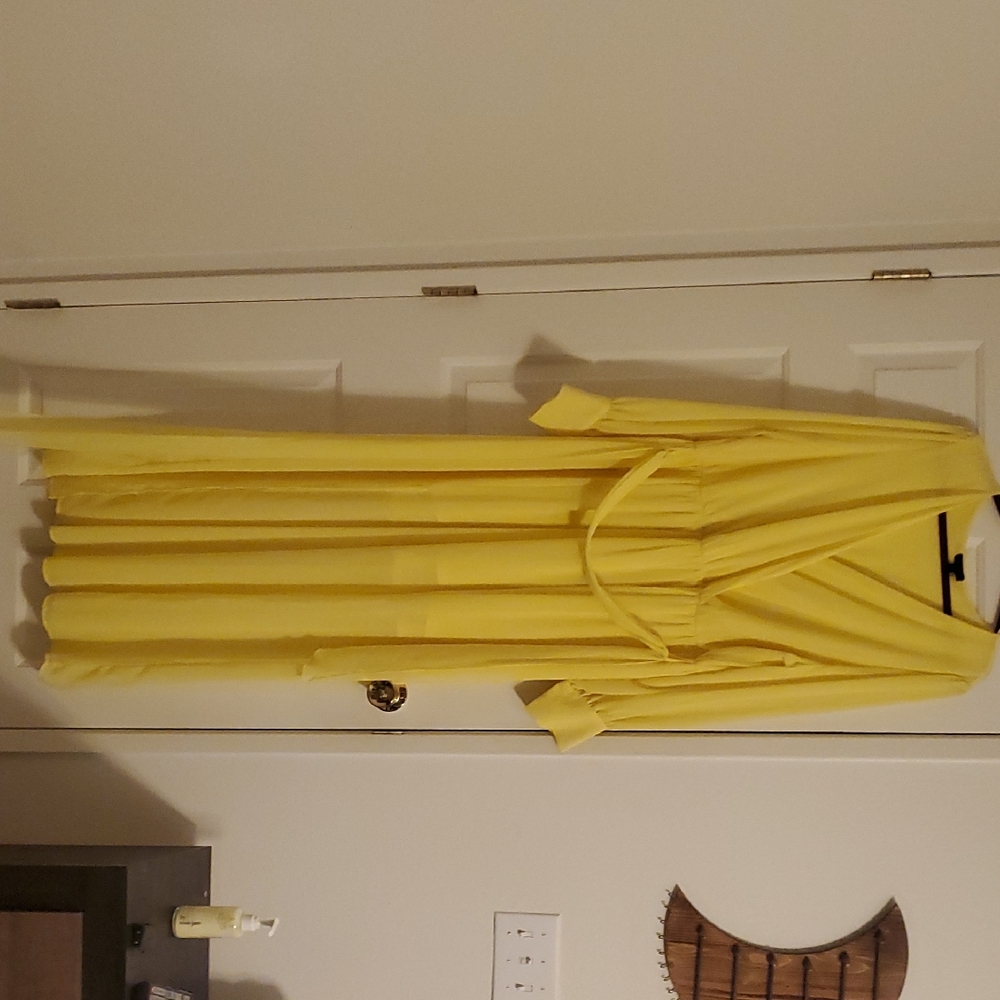 Yellow Long Dress